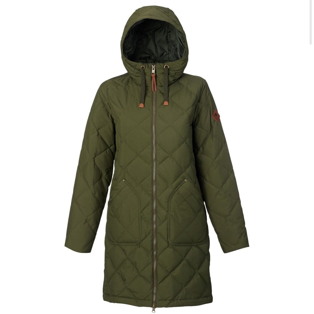 Burton Bixby Down Long Jacket Large